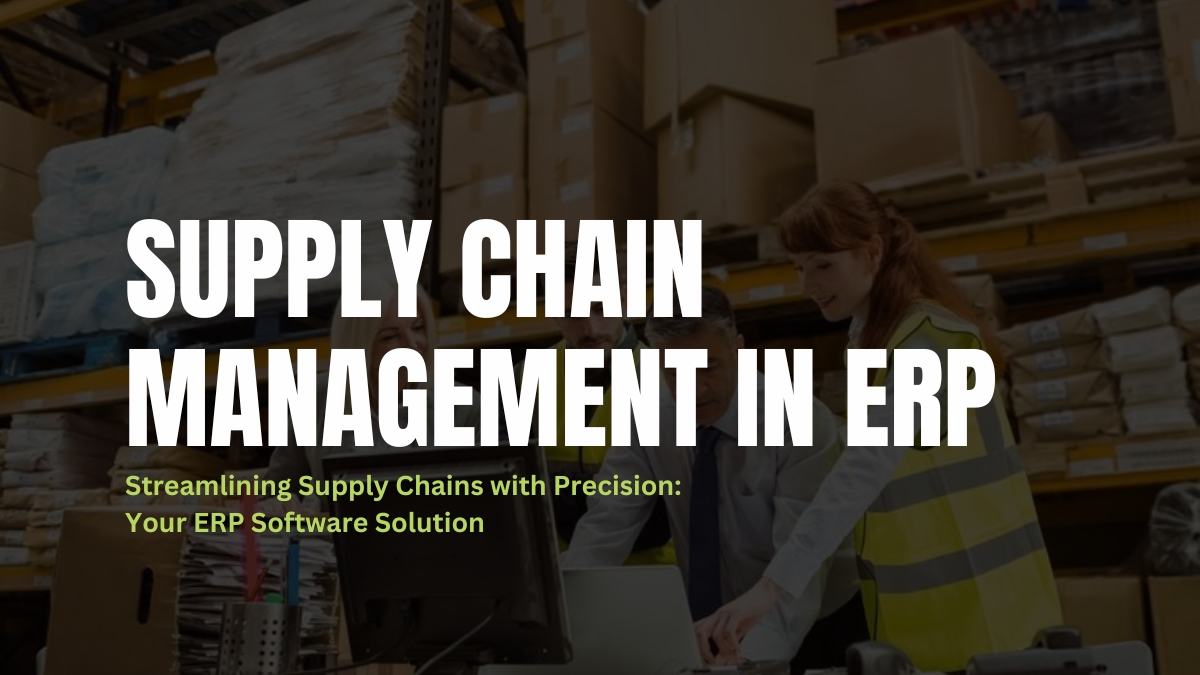 supply chain management erp